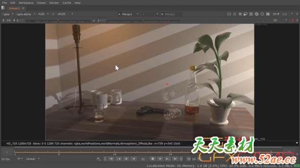 Maya Vray多通道渲染教程 Multi-pass Rendering with V-Ray and Maya-天天素材网
