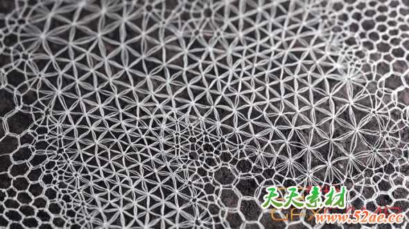 复杂编织图形Houdini教程 Creating a Complex Crochet Pattern Tutorial-天天素材网