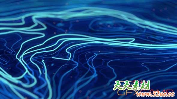 唯美抽象线条动画C4D教程 Cinema 4D – Abstract Spline Animation Tutorial-天天素材网