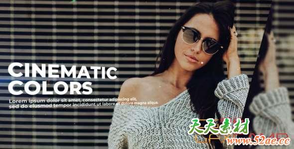 PR模板-优雅图形切割幻灯片开场 Elegant Slideshow-天天素材网