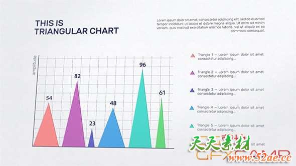 AE模板-纸质效果信息数据图表动画 Paper Infographics Creator-天天素材网