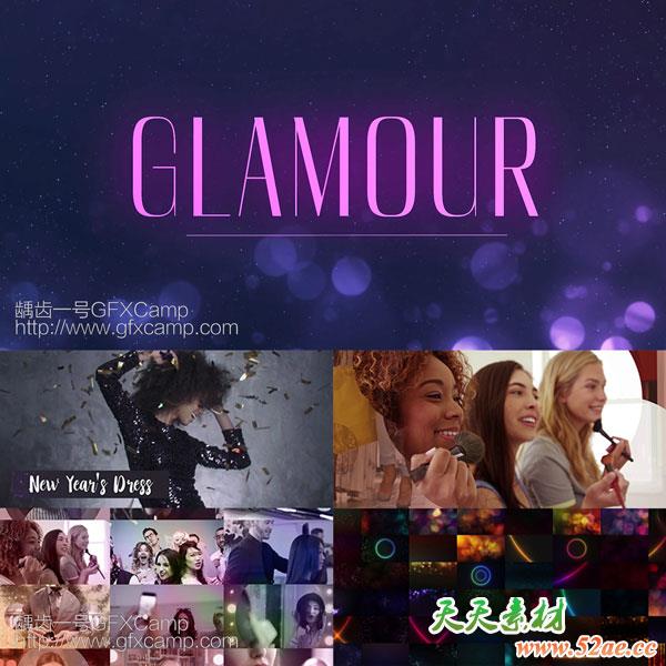 120组时尚奢华粒子背景包装4K高清视频素材glamour-天天素材网