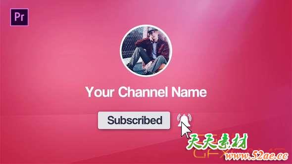 PR模板-网络视频宣传包装 Youtube Promo-天天素材网