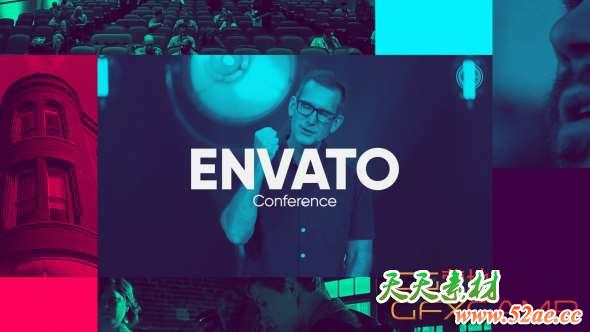 AE模板-活动宣传介绍片头 Event Promo-天天素材网