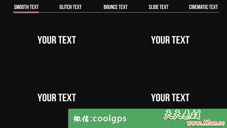 PR视频morgt预设下载 500文本动画包500 Text Presets - Premiere Pro模板-天天素材网