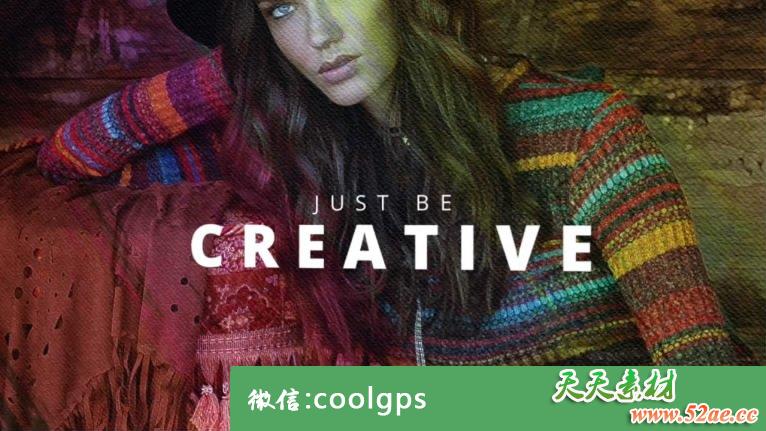 PR模板下载 刷彩色幻灯片 - Premiere Pro模板-天天素材网