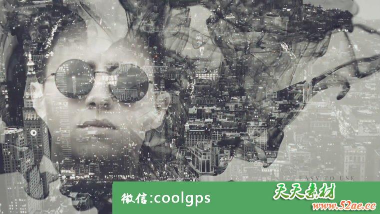 电影水墨文字标题动画 PR模板下载 Ink Cinematic Titles-天天素材网