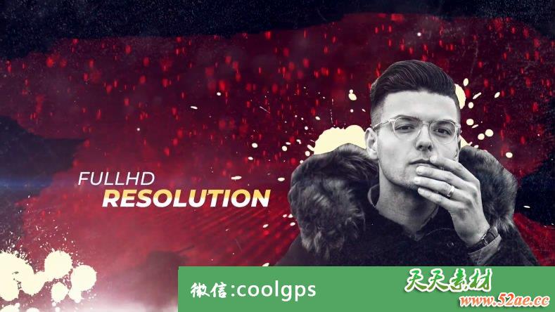 PR模板 连环动画特效开场视频模板下载 Comics Urban Opener-天天素材网