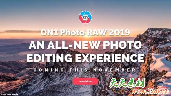 图像处理软件 ON1 Photo RAW 2019 v13.0.0 Win/Mac破解版-天天素材网