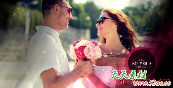 AE模板-时尚视频幻灯片开场 Simply Slideshow-天天素材网