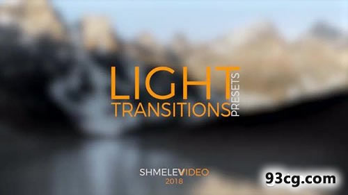 高光光晕特效PR预设下载 Light Transitions Presets V.4-天天素材网
