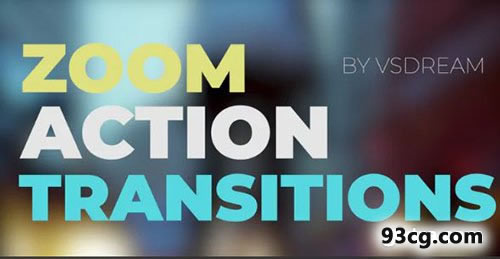 缩放操作过渡转场PR视频模板下载Zoom Action Transitions - Premiere Pro模板-天天素材网