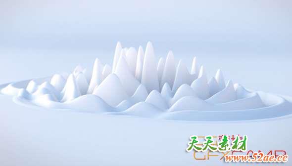 三维干扰波形动画Houdini教程(含工程) Creating Interference Patterns using VEX Tutorial-天天素材网