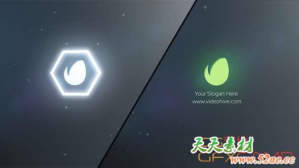 AE模板-烟雾冲击Logo动画 Impact Smoke Logo-天天素材网