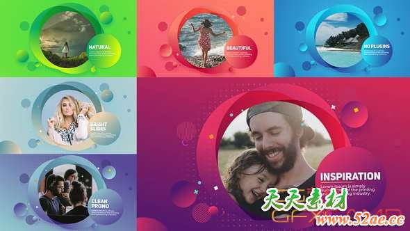 AE模板-时尚活力宣传包装开场 Bright Stylish Opener-天天素材网