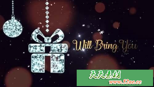 PR模板下载 圣诞节问候视频模板下载Premiere Pro模板-天天素材网