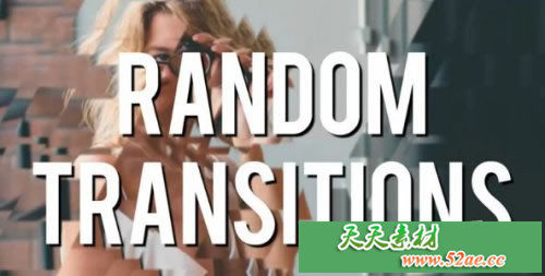 PR模板下载 随机过渡转场特效视频模板下载