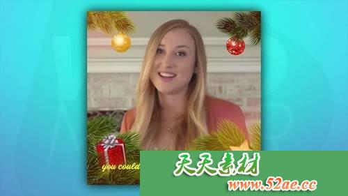 PR模板下载 圣诞视频祝福Premiere Pro模板