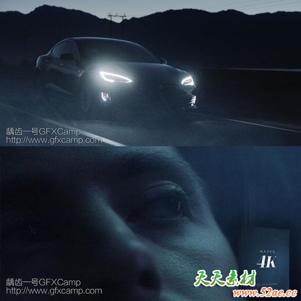 90组镜头光斑折射光效耀光特效合成4K视频素材-天天素材网