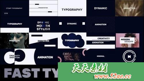 PR模板下载 快速排版开场视频模板下载Premiere Pro模板-天天素材网