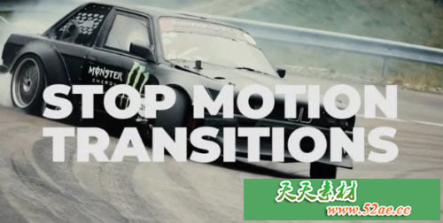 PR模板 画面停止运动转场视频模板下载 Stop Motion Transitions-天天素材网