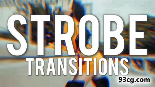 PR模板下载 各种转场视频模板下载 Strobe Transitions-天天素材网