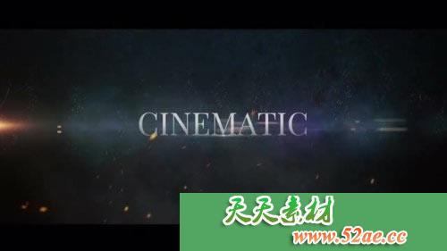 PR模板  战争战斗战争开场片头模板Warriors Cinematic Trailer-天天素材网