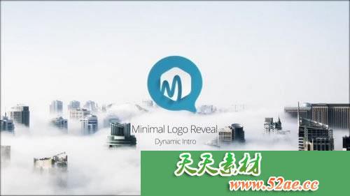 PR模板 快速迷你logo标志展示视频模板下载Fast Minimal Logo-天天素材网