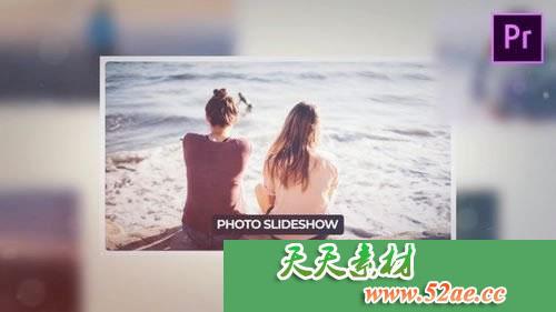 PR模板 照片幻灯片电子相册视频模板 Premiere Pro模板-天天素材网
