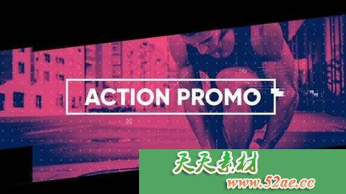 PR模板 动作开启者开场片头视频模板下载 Premiere Pro模板-天天素材网