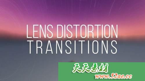 PR模板下载 镜头失真转换Premiere Pro Templates-天天素材网