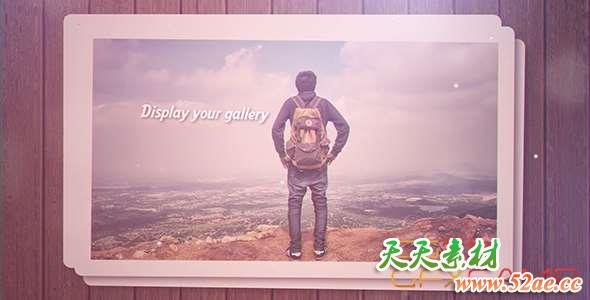 AE模板-定格照片相册片头 Stop Motion Gallery-天天素材网