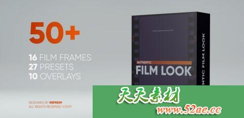 PR模板 50种专业电影特效栏目包装-天天素材网