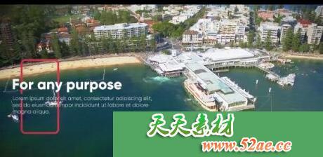 PR模板 简约屏幕切割特特效幻灯片快速展示-天天素材网