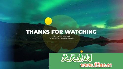 PR模板 简洁清洁幻灯片电子相册模板 - Premiere Pro模板-天天素材网