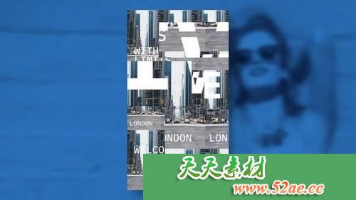 PR模板 城市开场片头视频模板下载 Urban Instagram Opener-天天素材网