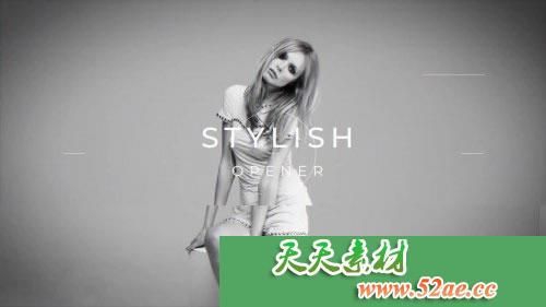 PR模板下载 流行通用时尚开场片头器 Fashion Opener