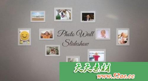 PR模板 照片墙幻灯片 Photo Wall Slideshow - Premiere Pro模板