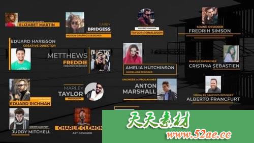 PR模板 图片照片字幕条视频模板 Image Lower Thirds-天天素材网