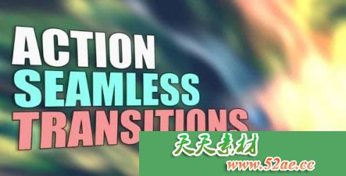 PR模板 无缝过渡转场视频模板下载Action Seamless Transitions 