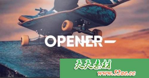 流行通用信息展示开场PR模板下载 Hip-Hop Intro 