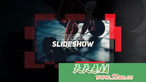 PR模板史诗暗黑开场电子相册PR模板 Epic Motivation Slideshow-天天素材网