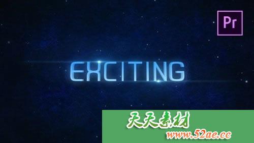 PR模板 未来世界 科技预告宣传片视频片头模板 Teaser Trailer-天天素材网