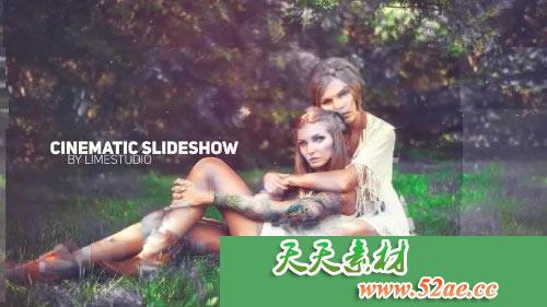 PR模板 电影影视级电子相册Cinematic幻灯片 - Premiere Pro模板-天天素材网