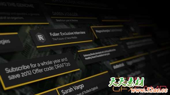 65组栏目包装字幕条视频素材 RocketStock – Synergy 65 Corporate Video Elements RS3005-天天素材网