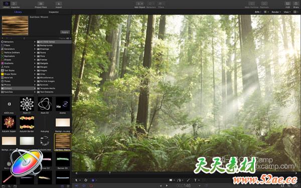Apple Motion v5.4.3 中文版/英文版/多语言破解版-天天素材网