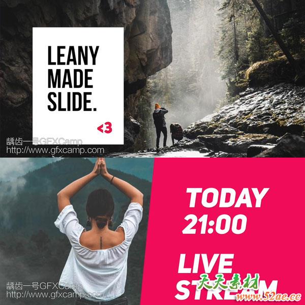 FCPX插件：16组时尚文字标题排版场景动画预设Typography 2-天天素材网