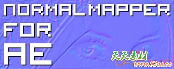 法线贴图制作AE插件 Aescripts Normal Mapper for AE v1.0 Win/Mac-天天素材网
