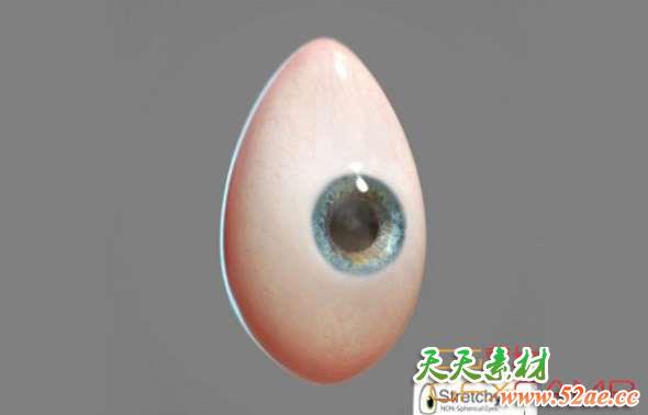 Maya眼睛模型绑定预设 Gumroad – StretchyEye v1.0-天天素材网