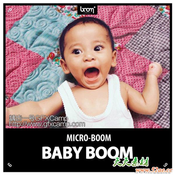 婴儿小孩哭笑喊叫声打哈欠无损音效-天天素材网